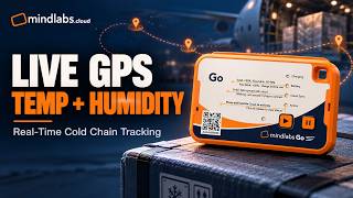 GPS Temperature Data Logger for Cold Chain Shipments | Mindlabs Go