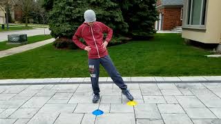 Cones: Toe Taps B