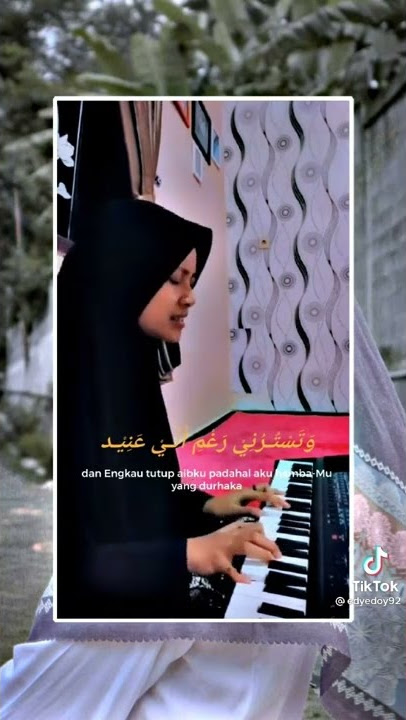 Masyaallah cantiknya Sholawat Ashoituka Robbi dengan Piano