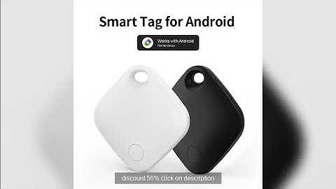 Bluetooth GPS Tracker for Android Devices Tag Work With Google Find Hub App Key Finder Pet Smart Tag