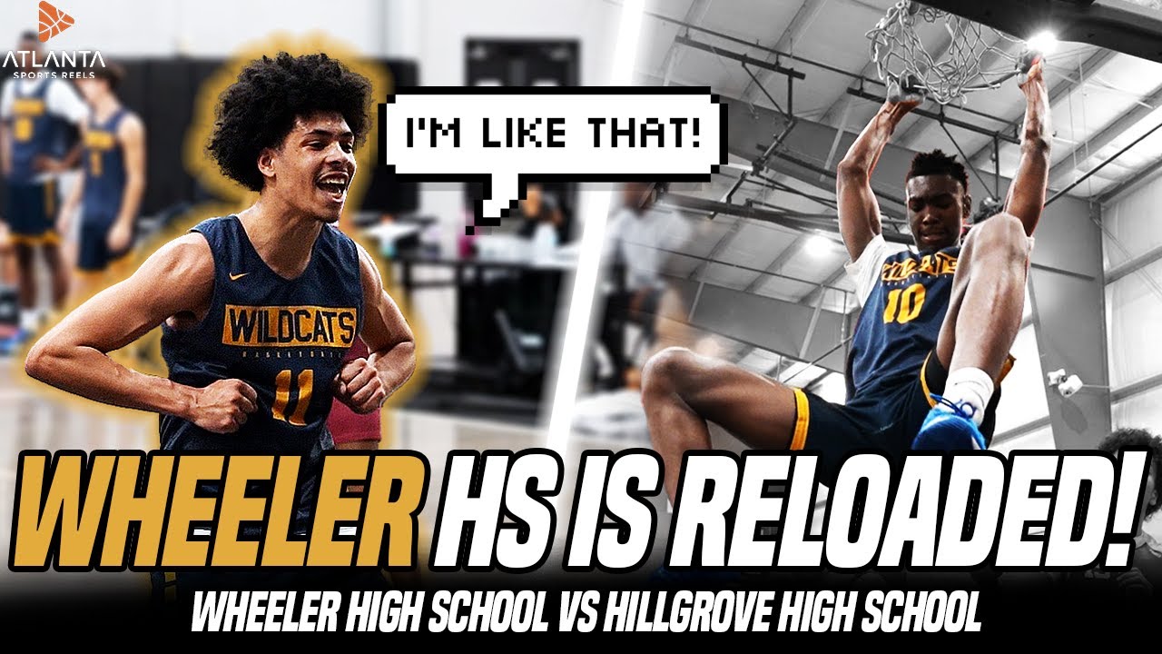 Wheeler is RELOADED! Georgia basketball POWERHOUSE vs Scrappy HillGrove team! l OTR Highlights
