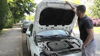 Volvo V60 (2019-2024): How To Open Hood?