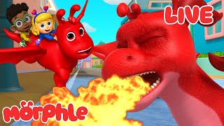 Top Morphle Episodes Livestream Robots Dinosaurs Animal Learning Fun