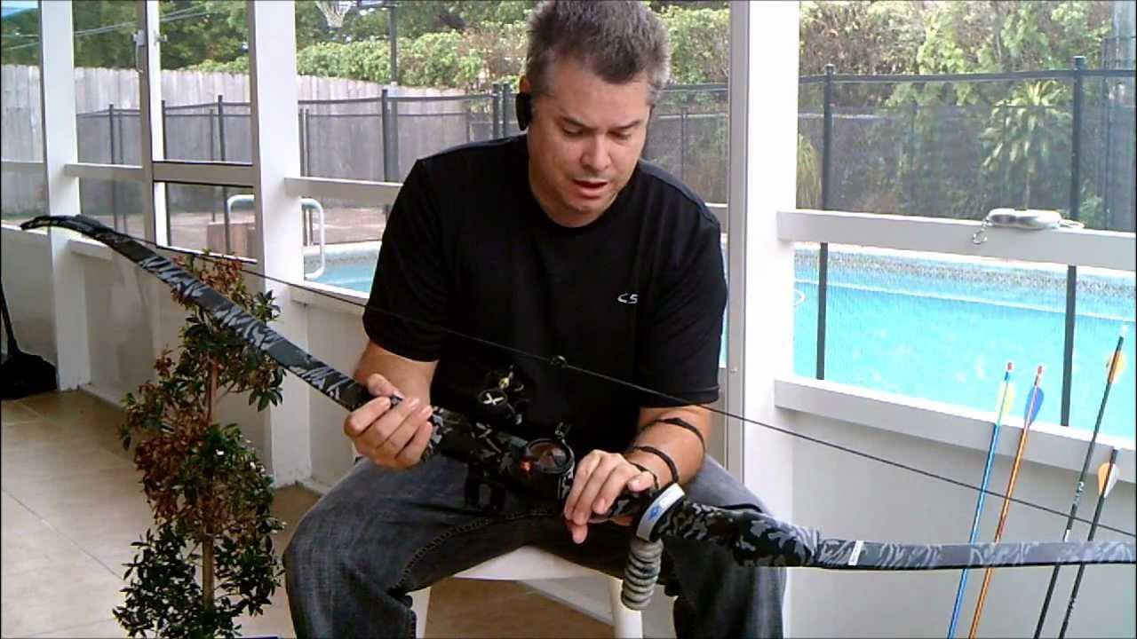 PSE KingFisher Recurve Bow Review with Modifications with Laser Sights