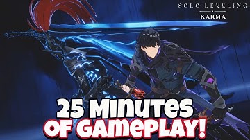 25 minuten solo levelen met Karma GAMEPLAY! WAANZINNIG! [Solo levelen: Karma]