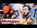 Казахстанцы в День Победы спели в супермаркете. Город Актобе