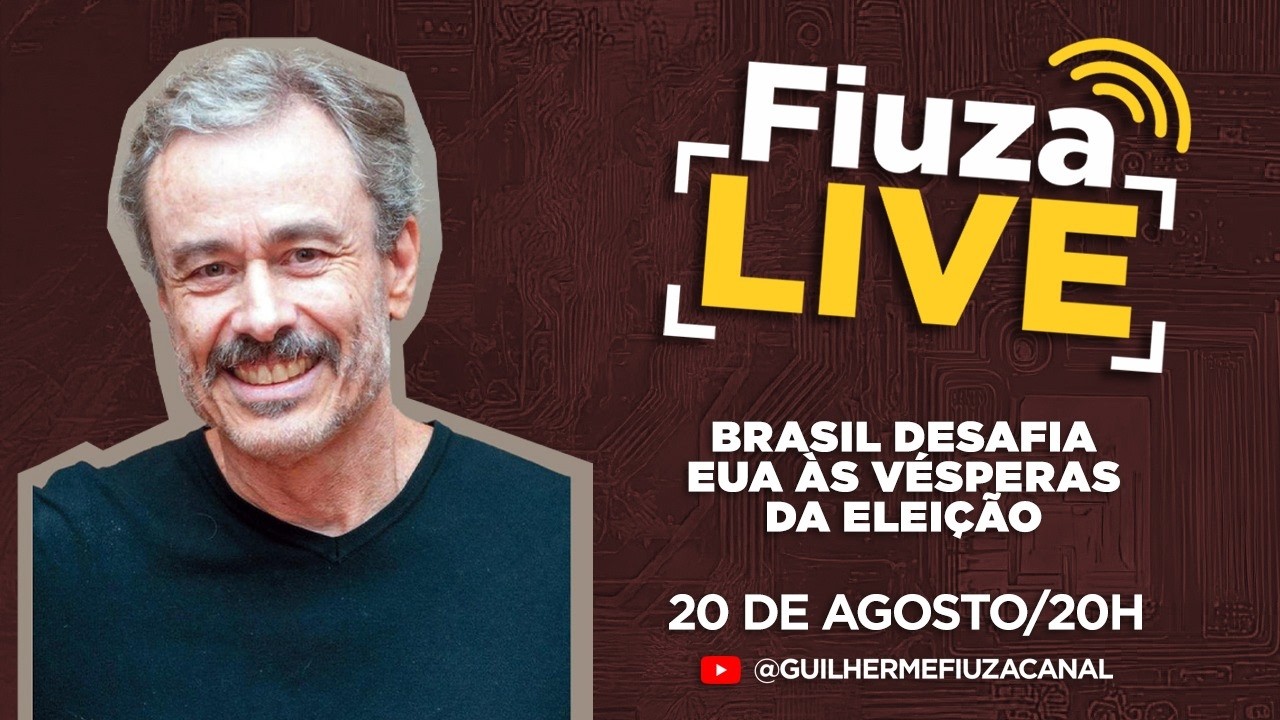 Live de 20/8/2026 - Brasil desafia EUA às vésperas da eleição