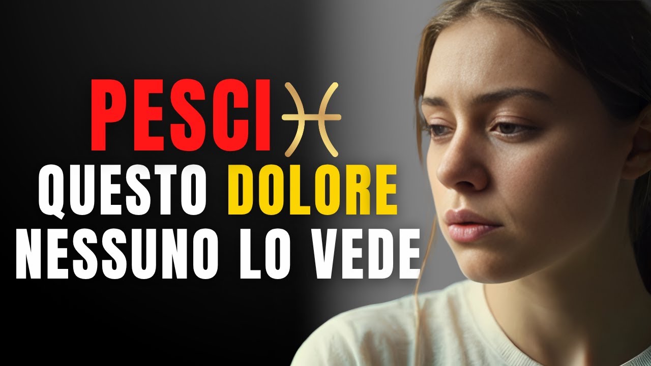 ♓Il DOLORE che i PESCI NASCONDONO perfino a SE STESSI — lo hai sentito ANCHE TU?
