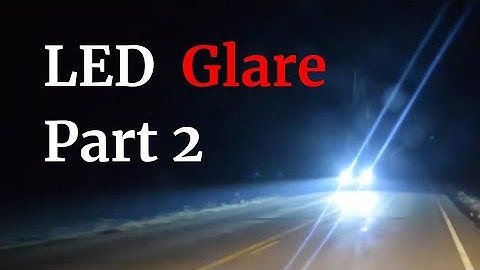 Why are LED headlights so glaring? | Part 2: Color (spectral power distribution)