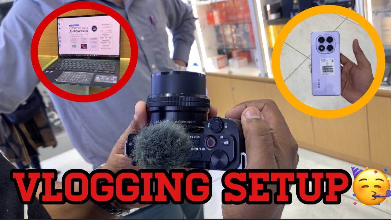 New vlogging setup 😍 - YouTube