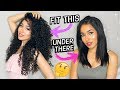 HOW I FIT ALL MY LONG CURLY HAIR UNDER A WIG WITHOUT BUMPS - Lana Summer