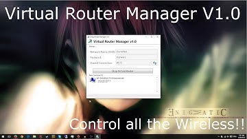 Virtual Router Manager v1.0 Review and Tutorial