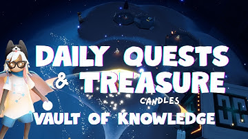 Daily Quests & Treasure Candles | Vault of knowledge | SkyCotl | NoobMode