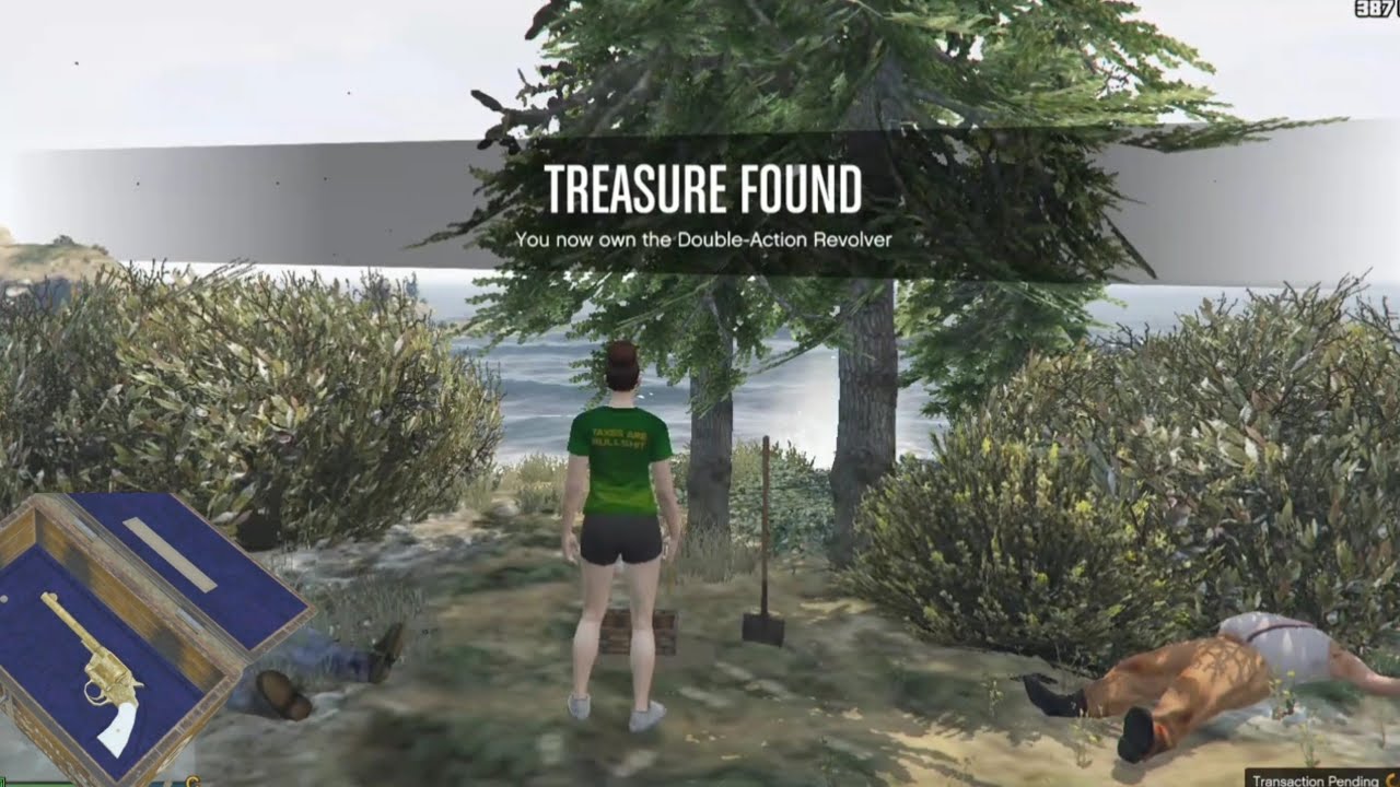 GTA Online All Treasure Hunts Stone Hatchet, Double Action & Navy