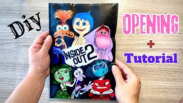 💢[Paper diy]💢How to make an Inside out 2 blind bag | UNBOXING and tutorial #asmr #insideout2 #diy