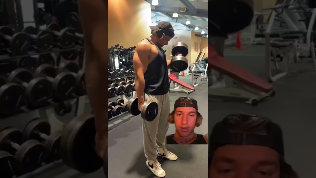 Curling 70lb Dumbbells How Was The Form 