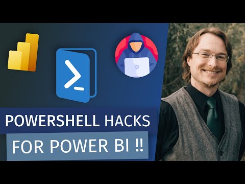 PowerShell Hacks for Power BI (with James Bartlett)