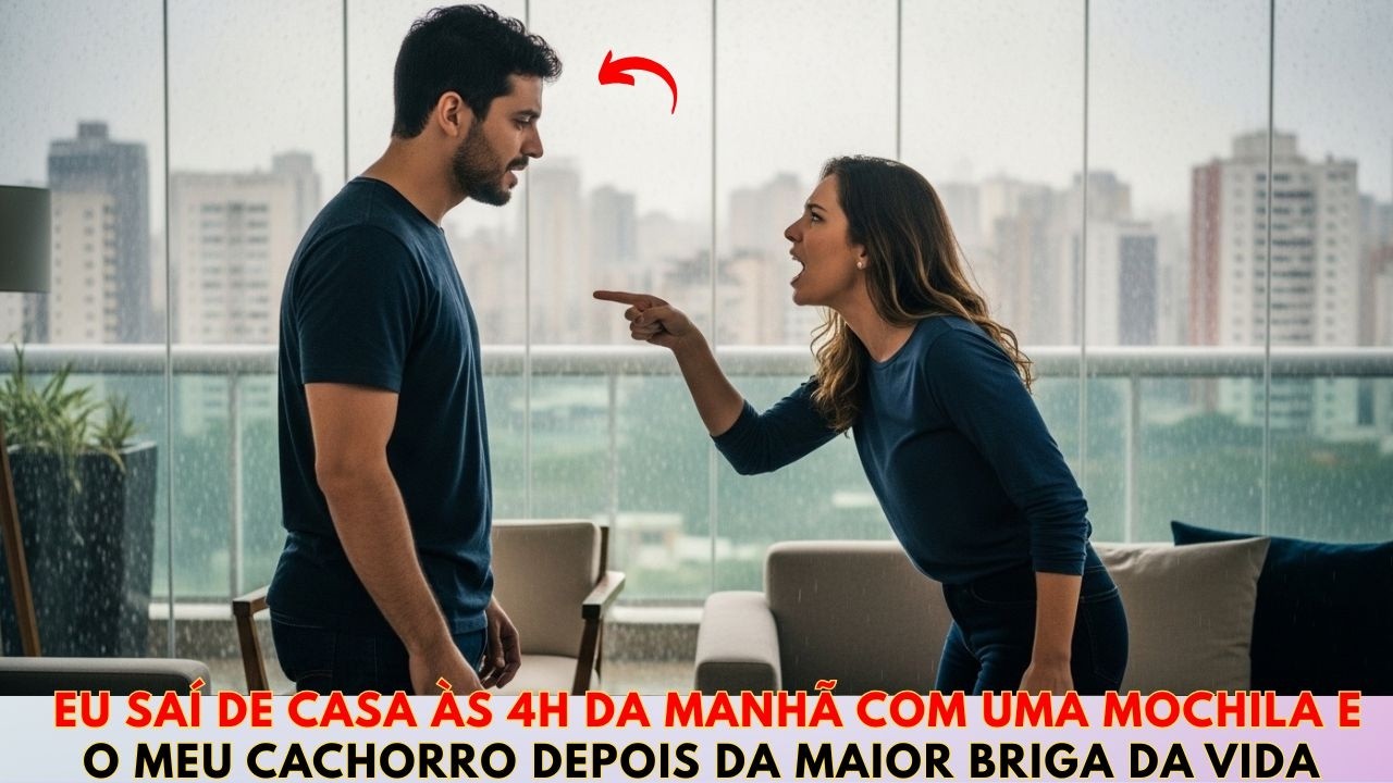Minha esposa gritou às 4 da manhã “Você não é meu dono!”e eu respondi calmamente “Você tem razão”