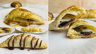 Puff pastry snacks #حلويات_سهلة #snacks #puffpastryrecipe