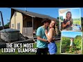 WE STAYED AT THE UK'S MOST LUXURY GLAMPING SITE!⛺*best weekend away ever!!*