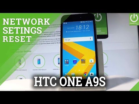 HTC One A9s RESTORE FACTORY NETWORK SETTINGS