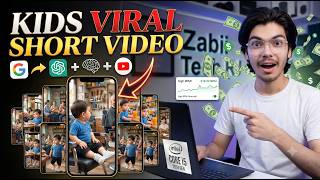 VERIL KIDS AI SHORTS👶✨ | VERIL AI VIDEO | ZABII TECH RJ |  Complete Tutorial 🚀 screenshot 5