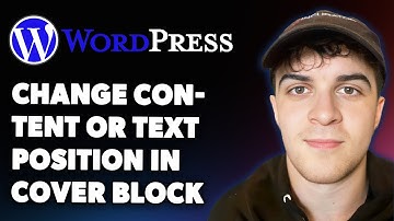How to Change Content or Text Position in Wordpress Cover Block (Full 2025 Guide)