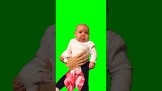 Green Screen Laughing and Crying Baby Meme