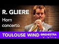 Horn Concerto - R. GLIERE - F. DERVAUX / F-Vienna Horn