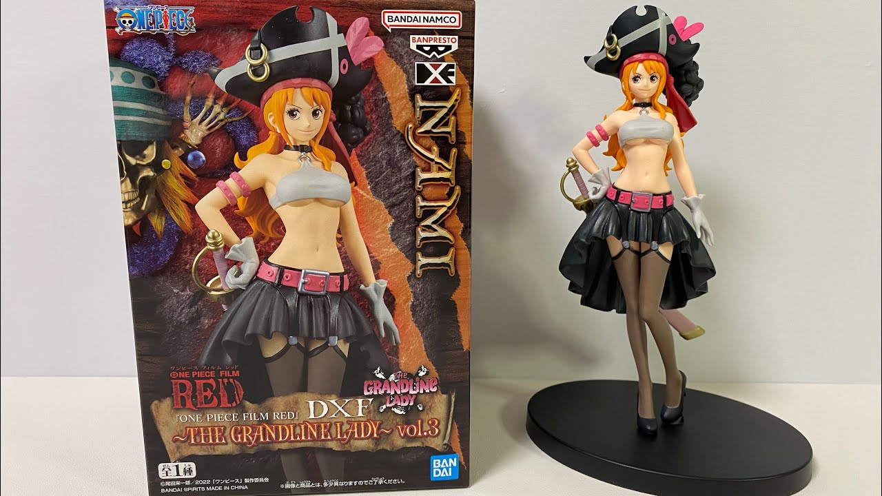 ONE PIECE film RED Nami Figure the Grand Line Lady BANDAI New Japan F/S