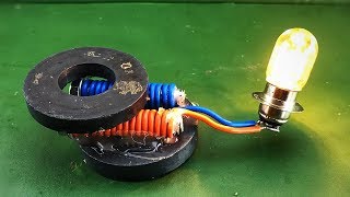 Generator Using Magnet With Copper Wire Free Energy For 2019