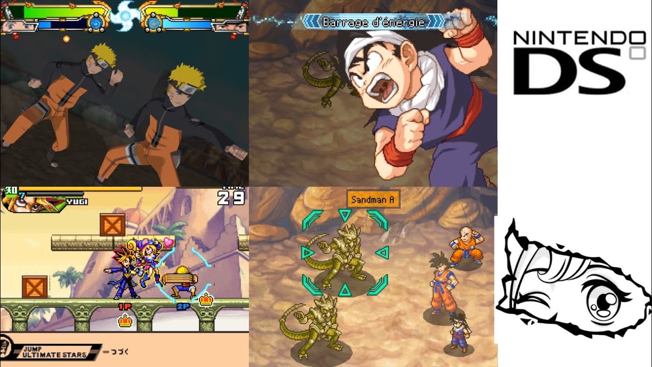 Top 30 Best Anime Based Games for NDS [Must Play] - YouTube