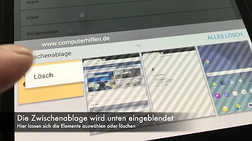 Wie komme ich im Handy in die Zwischenablage?