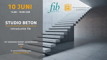Studio Beton 10-06-2021 | Introductie fib