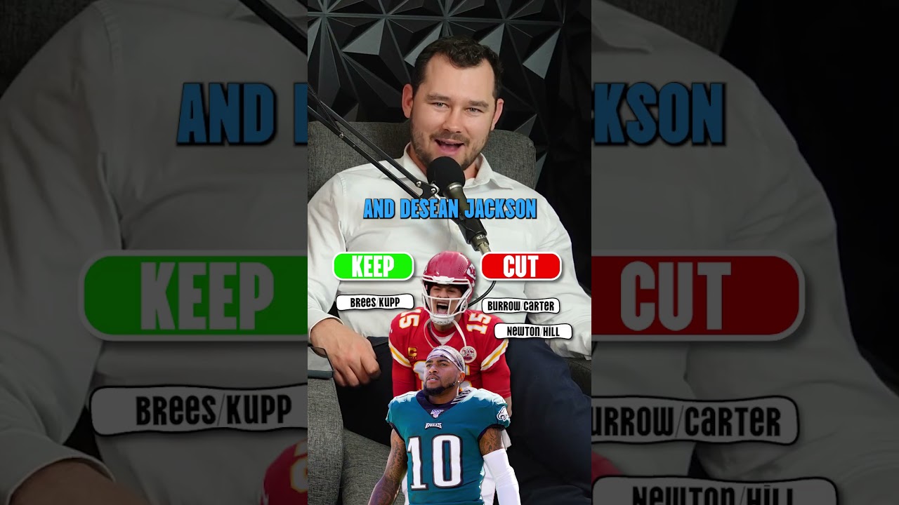 Keep 3/Cut 5: QB/WR Duos! 🔥 #nfl #nfltrivia