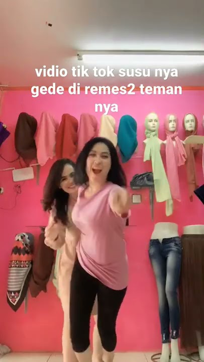 tik tok remes susu teman nya