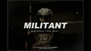 Dancehall Riddim Instrumental 2025 Masicka Type Beat Militant Trap Type Beat