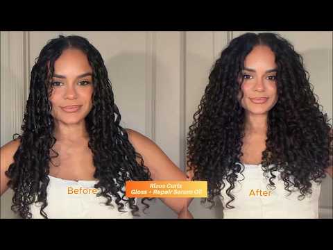 Break the Cast for Glossy Curls | Rizos Curls Serum Oil