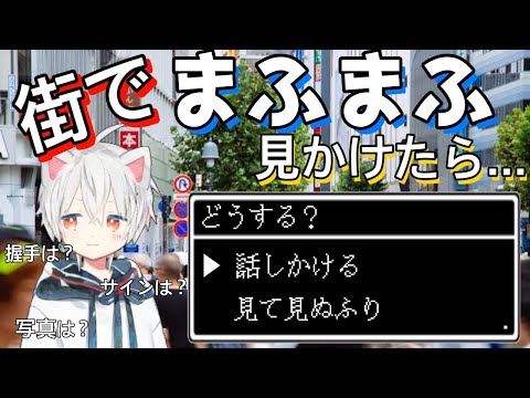 【まふまふ】街で見かけたら話しかけていい？【切り抜き】