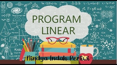 PROGRAM LINEAR PART 1