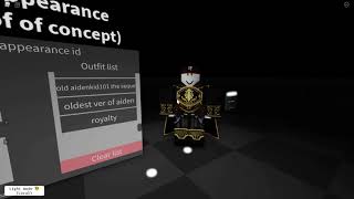 Showcase of the outfit loader