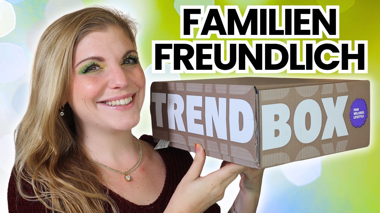TREND BOX Oktober 2025 Unboxing & Verlosung