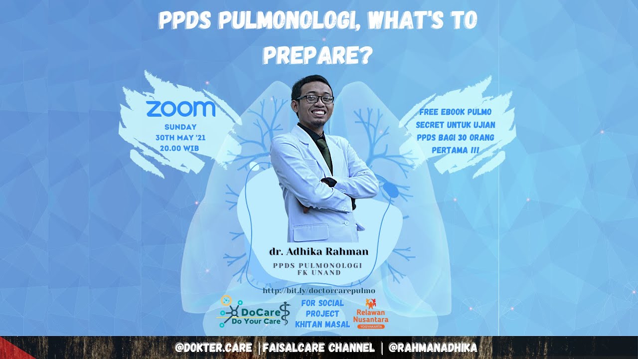 Tips Masuk PPDS (Pendidikan Dokter Spesialis) Pulmonologi