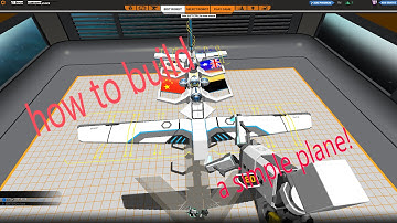 how to build a basic plane in robocraft