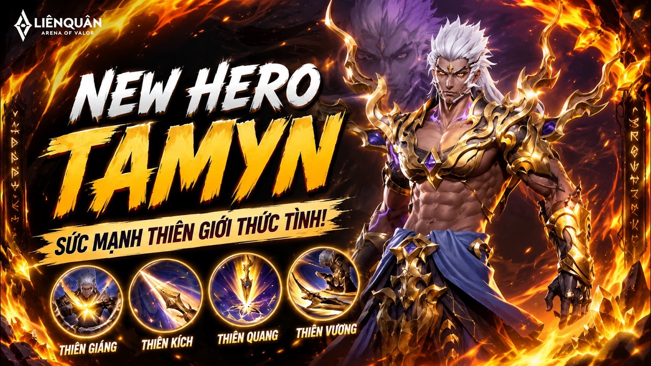 Tamyn Rov Tamyn Tướng mới liên quân - YouTube