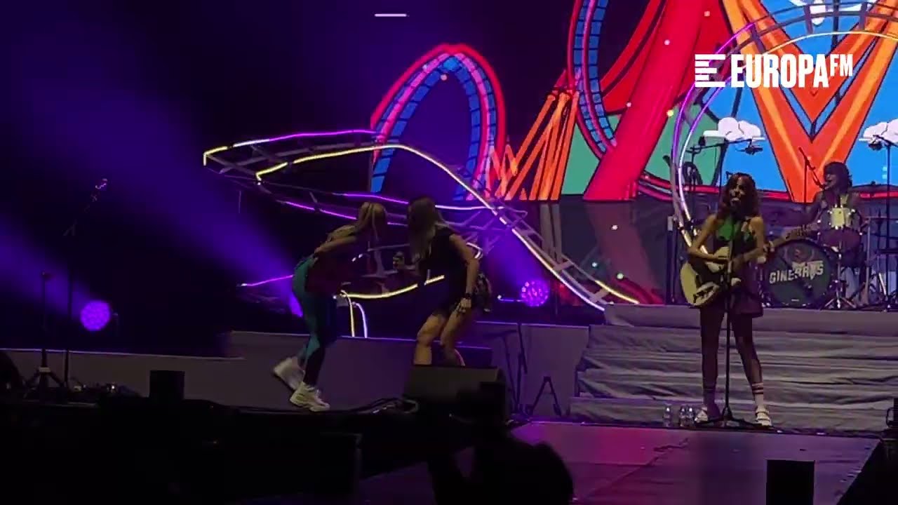 Eva Soriano irrumpe en el concierto de las Ginebras y canta Desastre de persona en el WiZink Center