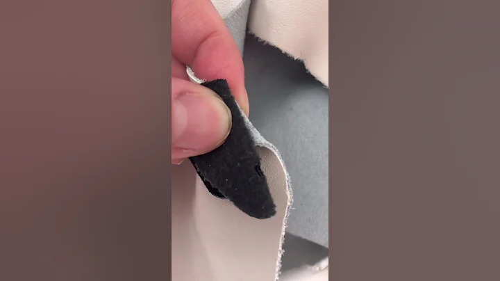 Genuine leather vs synthetic leather (close examination and flame test)