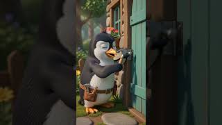 prt3 Painting and decorations #viral #house #penguin #viralvideo #construction #newhome #penguin