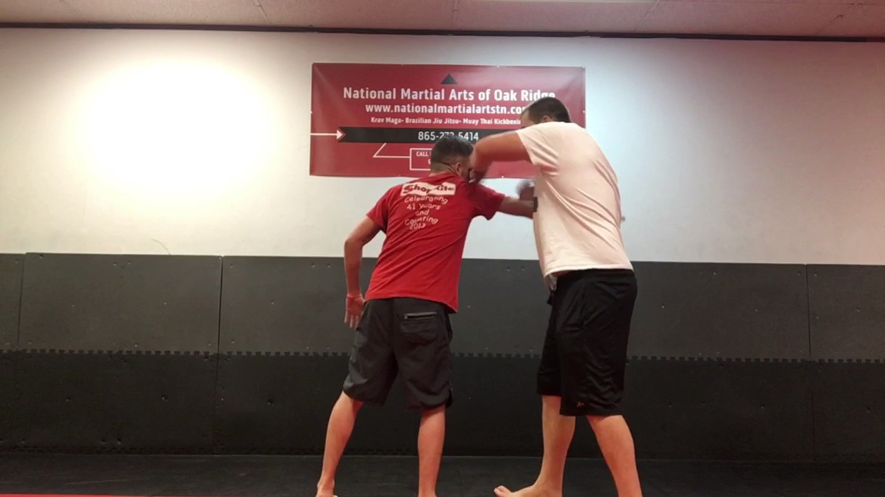 Krav Maga defense against a blunt object