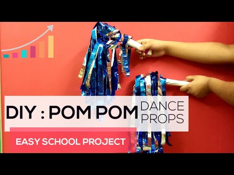 Make your own Pom Poms! Tutorial with Lynn from Stardust Dance Academy ☆ 